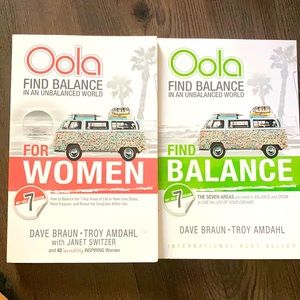Oola for Women and Find Balance Books Braun Amdahl